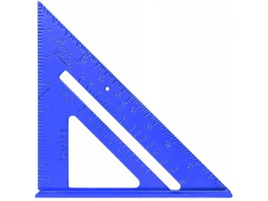 KĄTOWNIK ALUMINIOWY NIEBIESKI180MM 6004