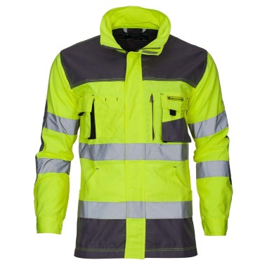 BLUZA ROBOCZA ODBLASKOWA OSTRZEGAWCZA