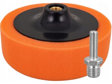 GĄBKA POLERSKA Z ADAPTEREM 150MM 250322027 ORANGE