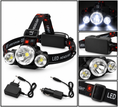 LATARKA CZOŁOWA 3 LED 251102043