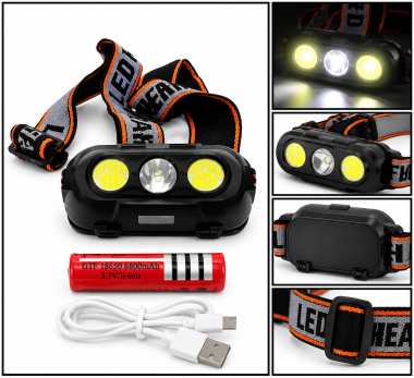 LATARKA CZOŁOWA 3 LED 251102047