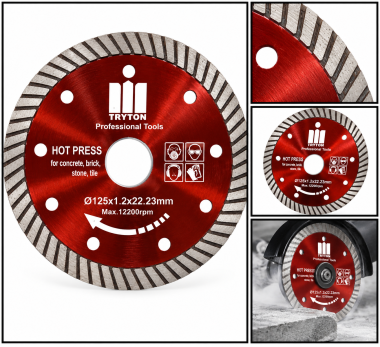 TARCZA DIAMENTOWA 125MM 241025002