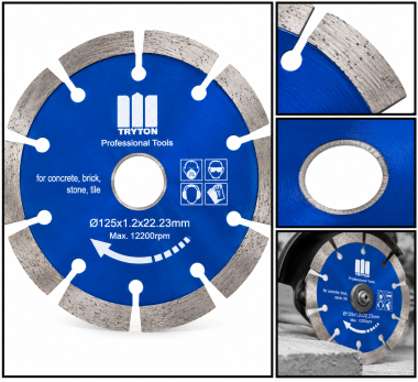 TARCZA DIAMENTOWA 125MM 241025001