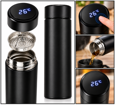 KUBEK TERMICZNY DO KAWY TERMOS SMART 500ML 7006