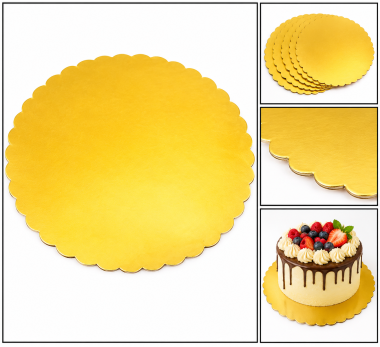 PODKŁAD POD TORT 30CM 5SZT 3017